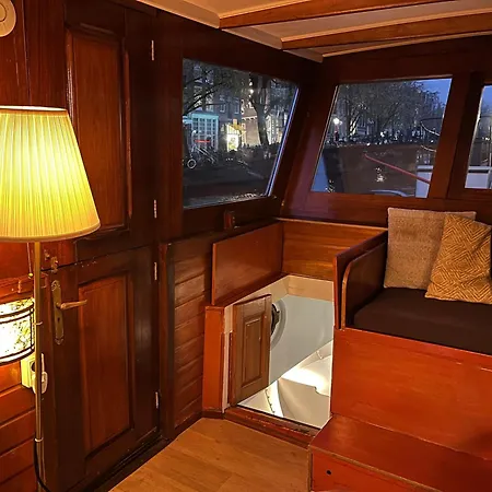 Ubytování v soukromí Woonboot Josja Amsterdam